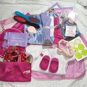 American Girl Doll Salon and Spa Sets EUC